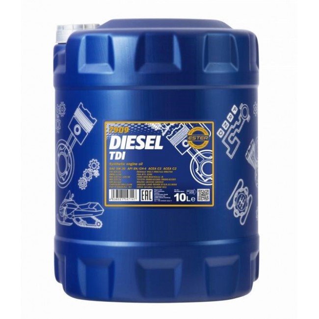 Mannol Diesel TDI 5W-30 7909, volumen 10L