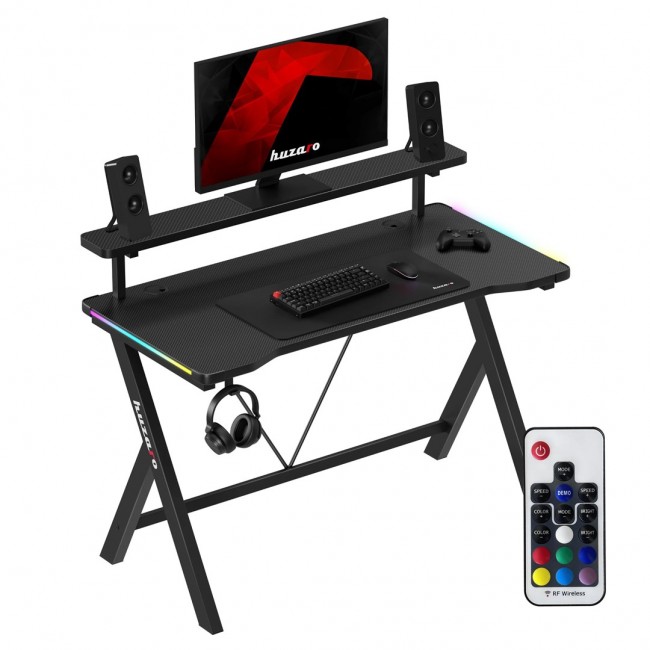 Huzaro Hero 1.9 RGB Gaming Desk Black Huzaro Hero 1.9 RGB Gaming Desk Black