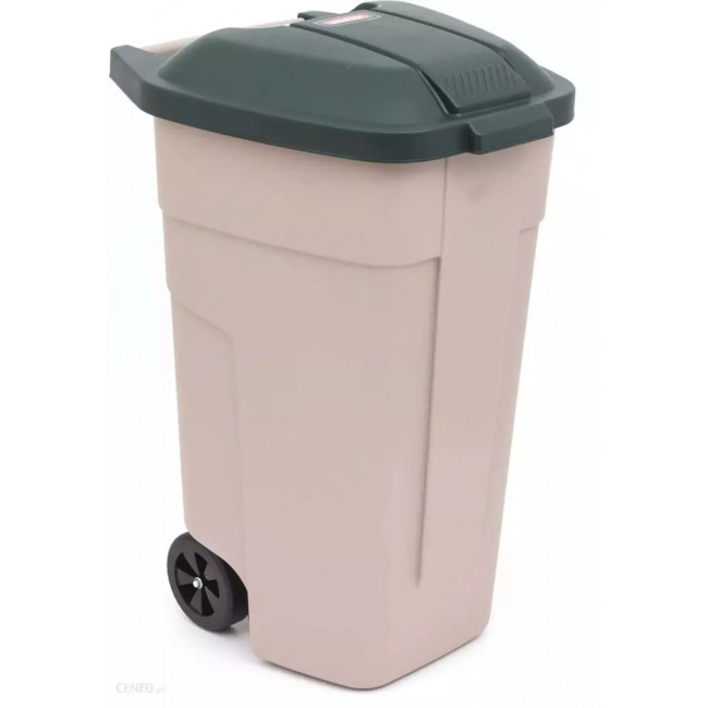 Curver 176805 110 L Rectangular Plastic Beige,Green
