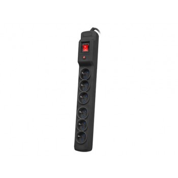 LISTWA ZASILAJĄCA ARMAC MULTI M6 10M 6X 230V PL CZARNA