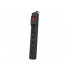 LISTWA ZASILAJĄCA ARMAC MULTI M6 10M 6X 230V PL CZARNA