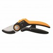 Fiskars Plus PowerLever pruning shears Anvil Black, Orange