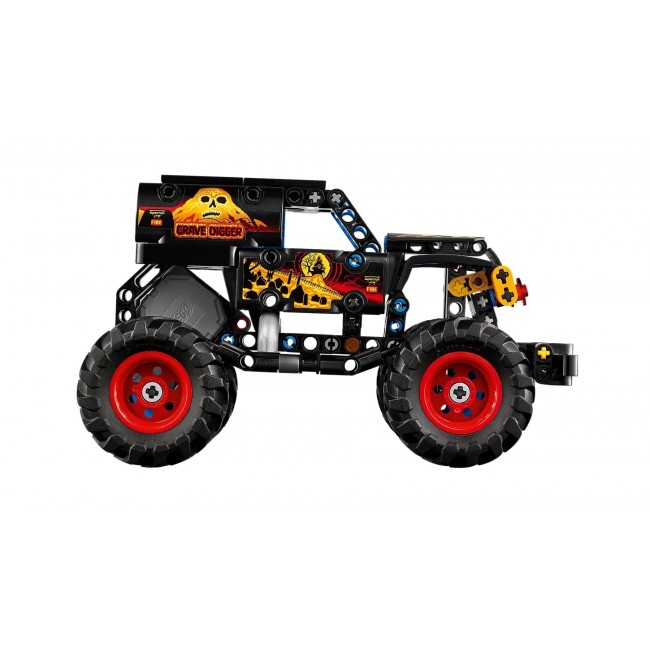 LEGO TECHNIC 42219 Monster Jam Grave Digger Fire and Ice