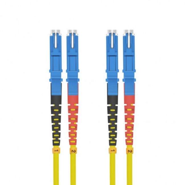 Helos 254573 InfiniBand/fibre optic cable 3 m E-2000 (LSH) Yellow