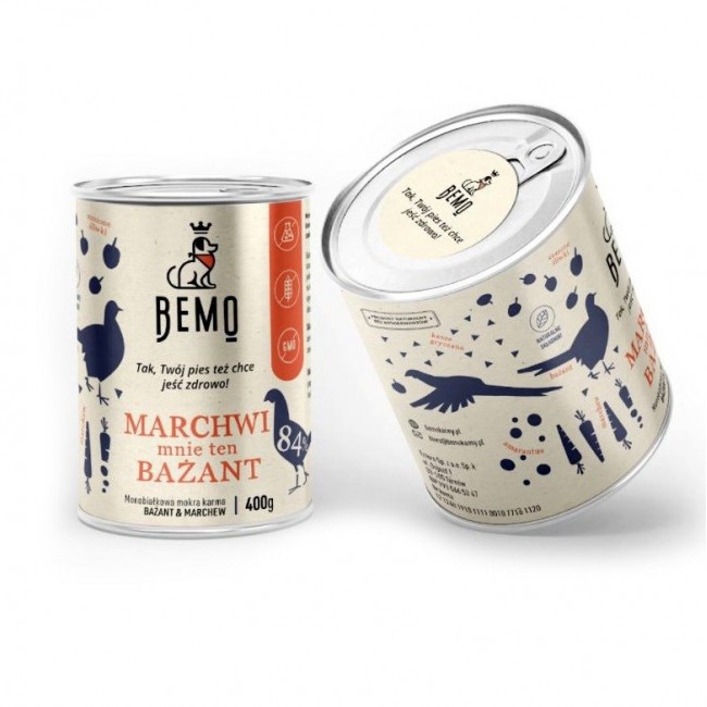 BEMO Marchwi mnie ten Ba ant Mono - wet dog food - 400g