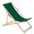 Classic beech lounger GreenBlue GB183 dark green