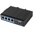LogiLink NS204 network switch Unmanaged Gigabit Ethernet (10/100/1000) Black