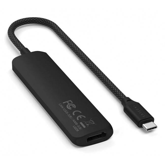 Satechi ST-P4SK interface hub USB Type-C 10000 Mbit/s Black