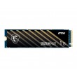 MSI SPATIUM M452 PCIE 4.0 NVME M.2 1TB internal solid state drive PCI Express 4.0 3D NAND