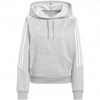 adidas Tiro 24 Hooded Women's Sweatshirt Grey IR7509 M