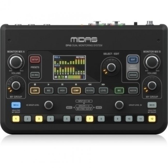 Midas DP48 Mikser do ods uchu 48 kana w