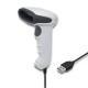 Qoltec 50865 Barcode reader 1D | CCD | USB | White Qoltec 50865 Barcode reader 1D | CCD | USB | White