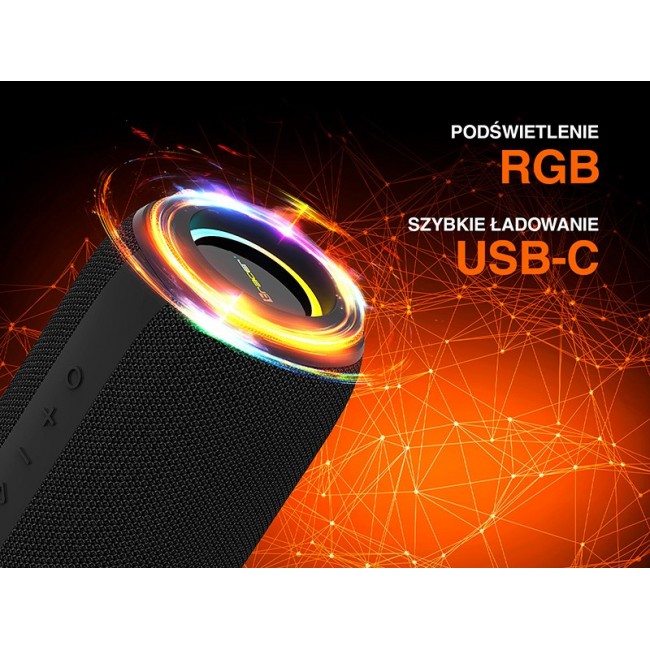Tracer XtremeBeat Pro TWS Portable Bluetooth Speaker Black 40 W Tracer XtremeBeat Pro TWS Portable Bluetooth Speaker Black 40 W
