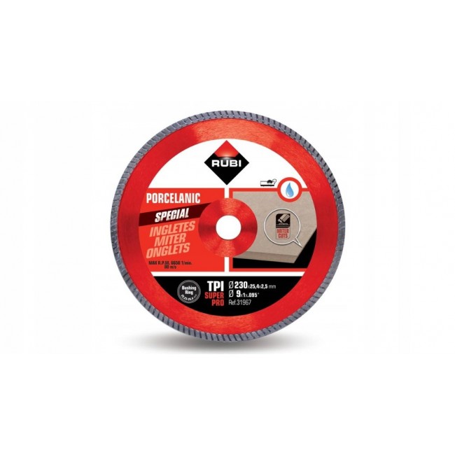 RUBI Diamond Blade TPI 230mm SUPERPRO