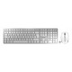 CHERRY DW 9100 SLIM keyboard Mouse included Universal RF Wireless + Bluetooth QWERTZ German Silver CHERRY DW 9100 SLIM keyboard Mouse included Universal RF Wireless + Bluetooth QWERTZ German Silver