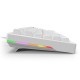 Sharkoon SGK25 keyboard Home USB QWERTZ German White