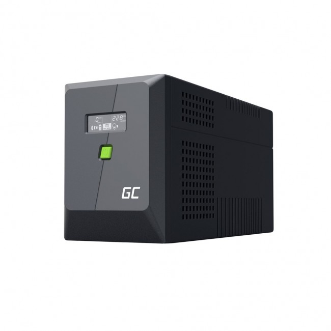 Green Cell uninterruptible power supply (UPS) 2 kVA 1400 W 4 AC outlet(s) Green Cell uninterruptible power supply (UPS) 2 kVA 1400 W 4 AC outlet(s)