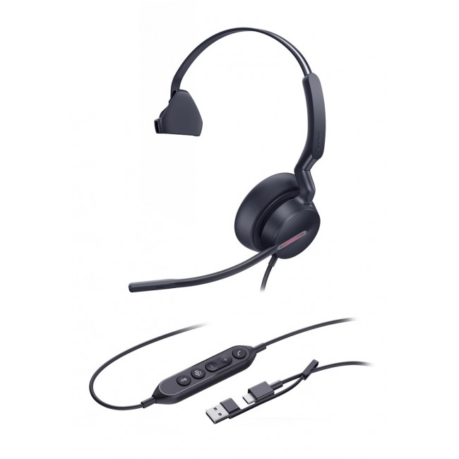 Yealink UH46 Mono Teams USB-C/A Headset Yealink UH46 Mono Teams USB-C/A Headset