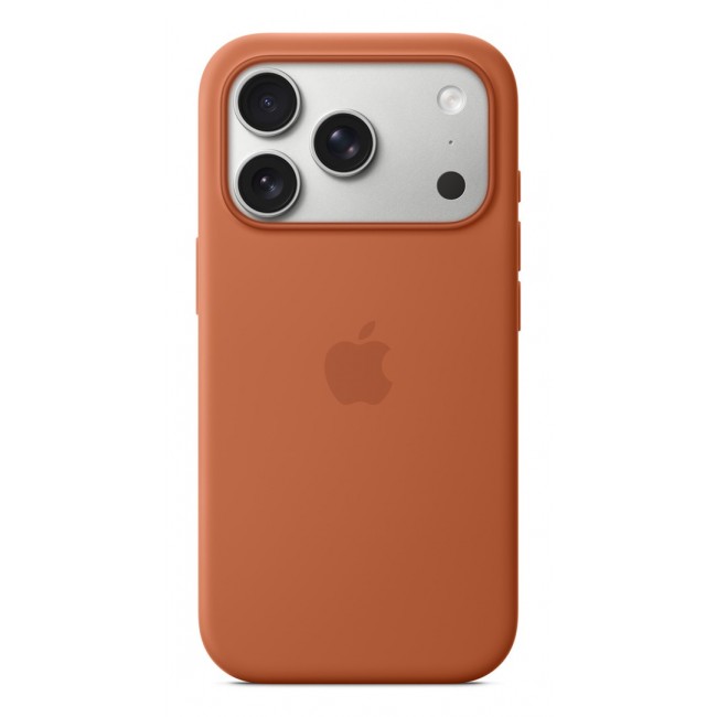 Apple iPhone 17 Pro Silicone Case with MagSafe Orange