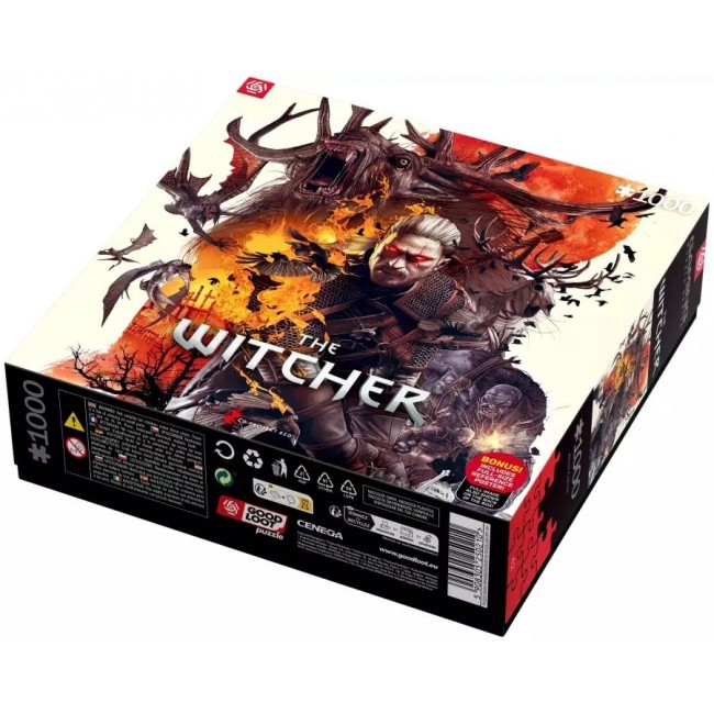 Puzzle Good Loot Gaming - The Witcher: Monsters 1000 pc(s) Puzzle Good Loot Gaming - The Witcher: Monsters 1000 pc(s)