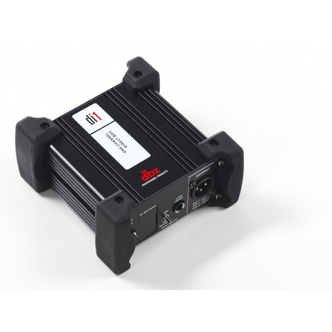 dbx DBXDI1 direct box Active direct box Black