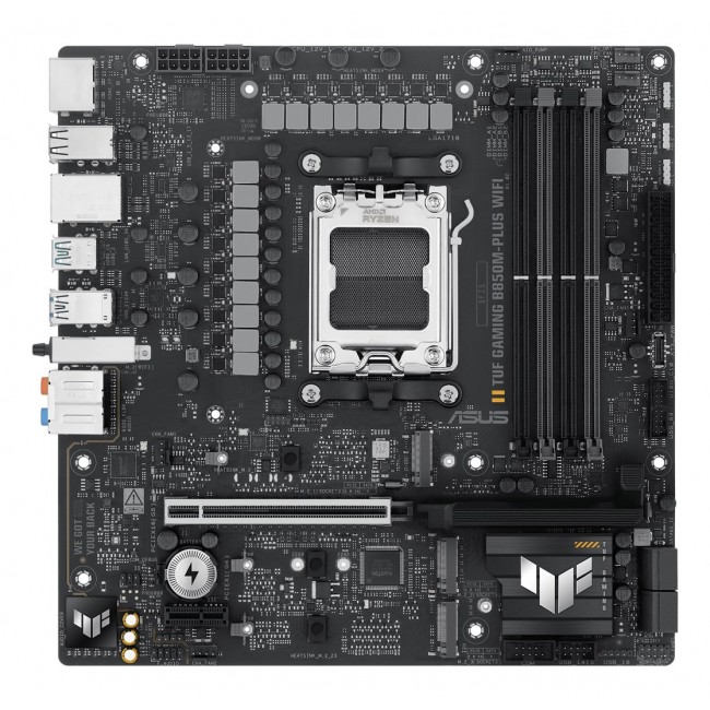 ASUS TUF GAMING B850M-PLUS WIFI AMD B850 Socket AM5 micro ATX ASUS TUF GAMING B850M-PLUS WIFI AMD B850 Socket AM5 micro ATX