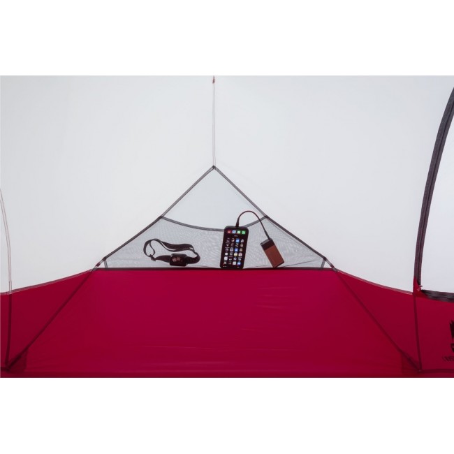 MSR Hubba Hubba Bikepack 2 person(s) Green, Red, White Ridge tent