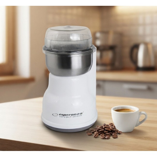 Esperanza EKC002W coffee grinder 160 W White