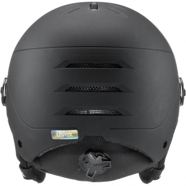UVEX Wanted Visor Ski Helmet Black 58 61 cm (L)