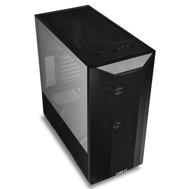 Lian Li LANCOOL II Mesh C Performance Midi-Tower, Tempered Glass - black