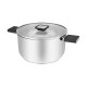 Resto Kitchenware Anser 4.4 L Round Black, Stainless steel