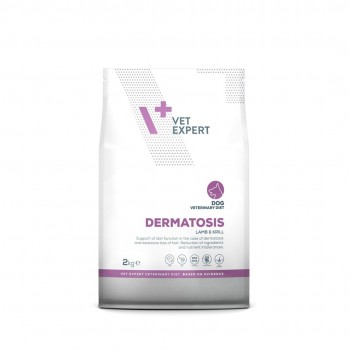 VET EXPERT Veterinary Diet Dermatosis Dog Lamb & Krill - dry dog food - 2 kg
