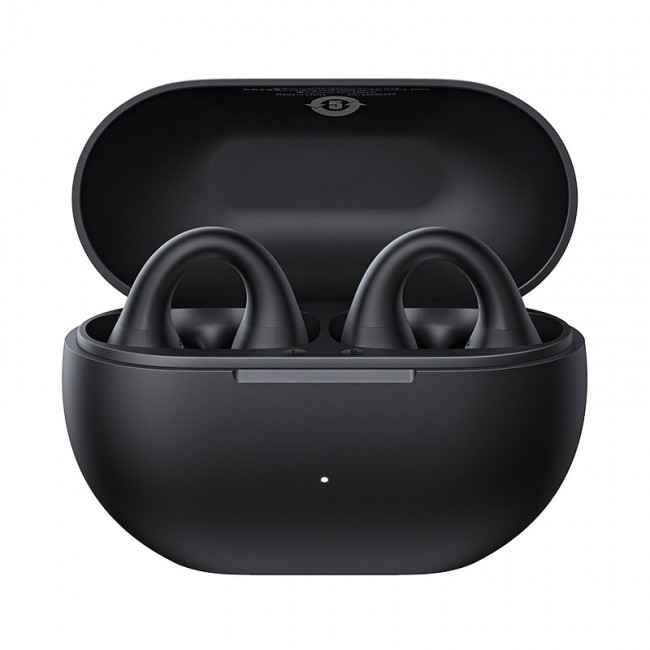 Baseus Bass 15 Clip Open Ear Headset True Wireless Stereo (TWS) In-ear Calls/Music Bluetooth Black