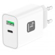 Techly IPW-USB-30WACG mobile device charger Universal White AC Fast charging Indoor Techly IPW-USB-30WACG mobile device charger Universal White AC Fast charging Indoor