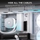 Corsair 4500X LX-R RGB Tempered Glass Mid-Tower, White Midi Tower Corsair 4500X LX-R RGB Tempered Glass Mid-Tower, White Midi Tower