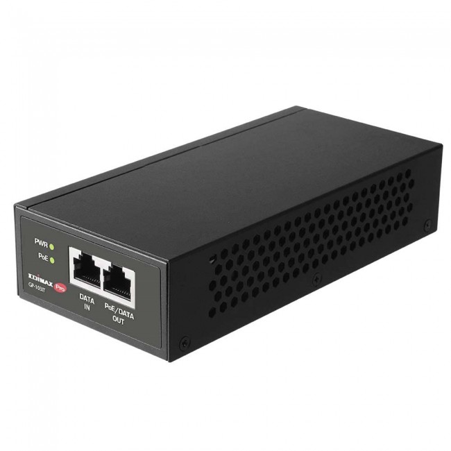 Edimax GP-103IT PoE adapter 10 Gigabit Ethernet, 100 Gigabit Ethernet, Gigabit Ethernet Edimax GP-103IT PoE adapter 10 Gigabit Ethernet, 100 Gigabit Ethernet, Gigabit Ethernet
