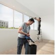 Bosch GAS 18V-1 Professional handheld vacuum Black, Blue, Red, Translucent Bagless