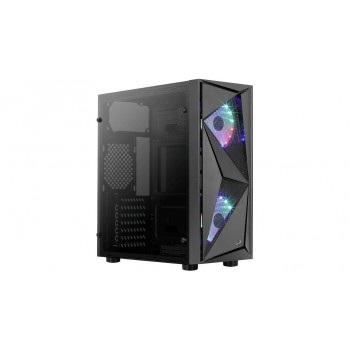 Enclosure Aerocool PGS Glider Cosmo FRGB-G-BK-V1 2XF