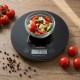 Esperanza EKS003K kitchen scale Black Countertop Round Electronic kitchen scale