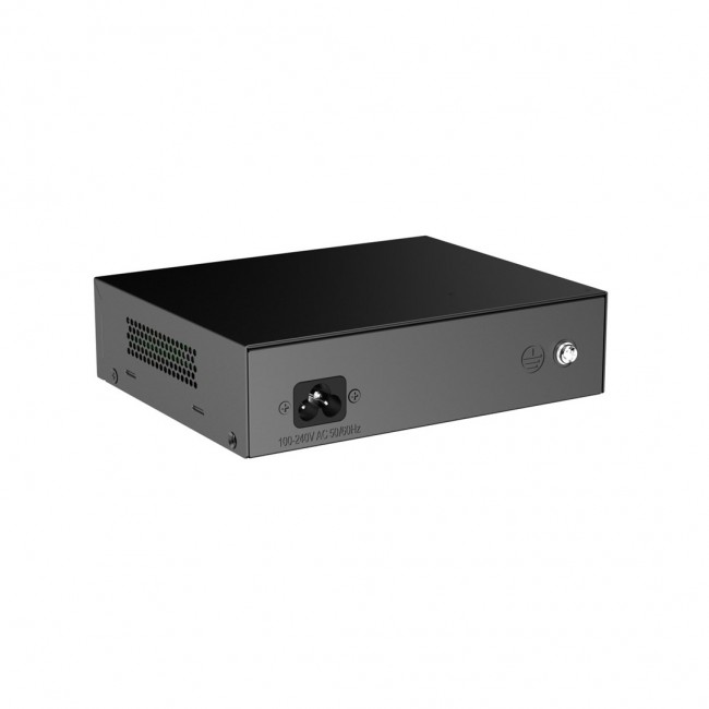 Ruijie Networks RG-ES106F-P network switch Unmanaged L2 Fast Ethernet (10/100) Power over Ethernet (PoE) Black