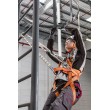 Belay kit with waist belt and shock absorber