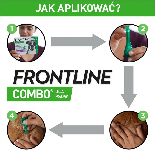 Frontline Combo Spot-on L - Parasite drops for dogs - 3 x 2,68 ml