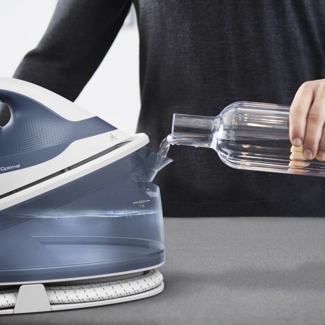 Tefal Express Optimal SV4110 2200 W 1.2 L Ceramic Express Glide Blue, White