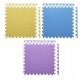 Puzzle mat multipack One Fitness MP10 yellow-blue-purple Puzzle mat multipack One Fitness MP10 yellow-blue-purple