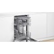 Built-in dishwasher BOSCH SPV4EMX61E