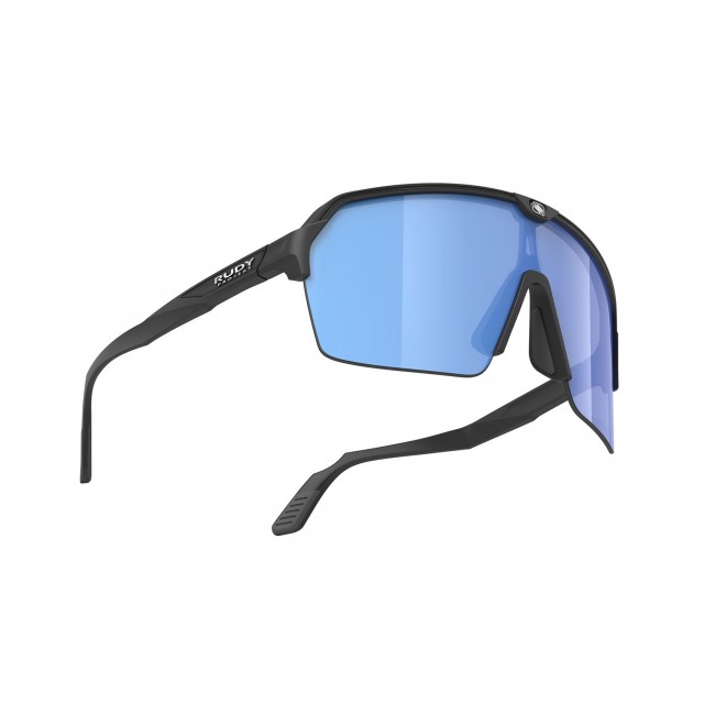 Sunglasses Rudy Project SPINSHIELD AIR BLACK MATTE - Multilaser Blue