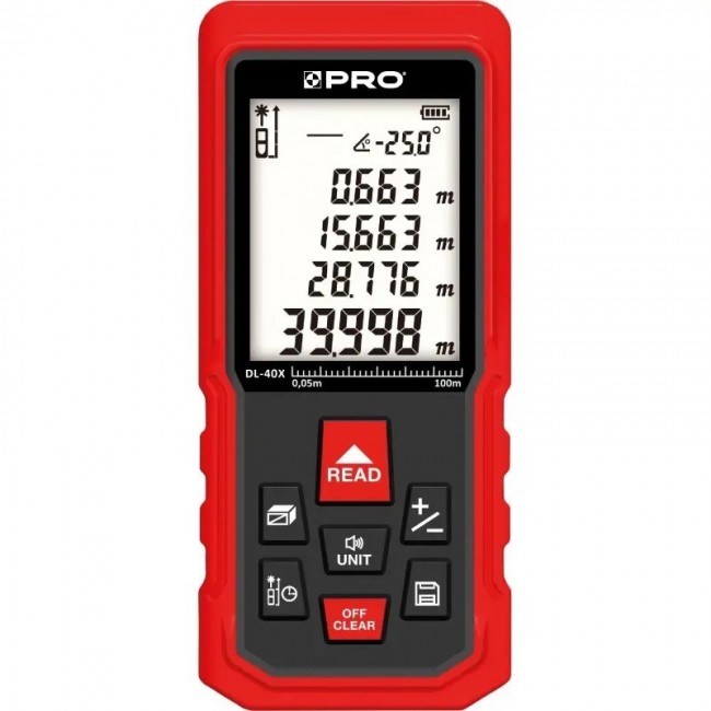 Laser Distance Meter DL-40X Laser Distance Meter DL-40X