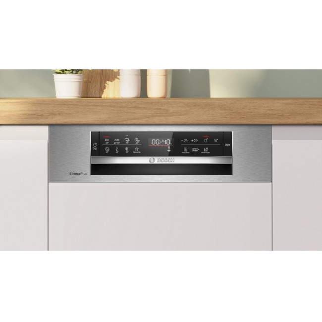 Bosch Serie 6 SPI6EMS21E dishwasher Semi built-in 10 place settings B Bosch Serie 6 SPI6EMS21E dishwasher Semi built-in 10 place settings B