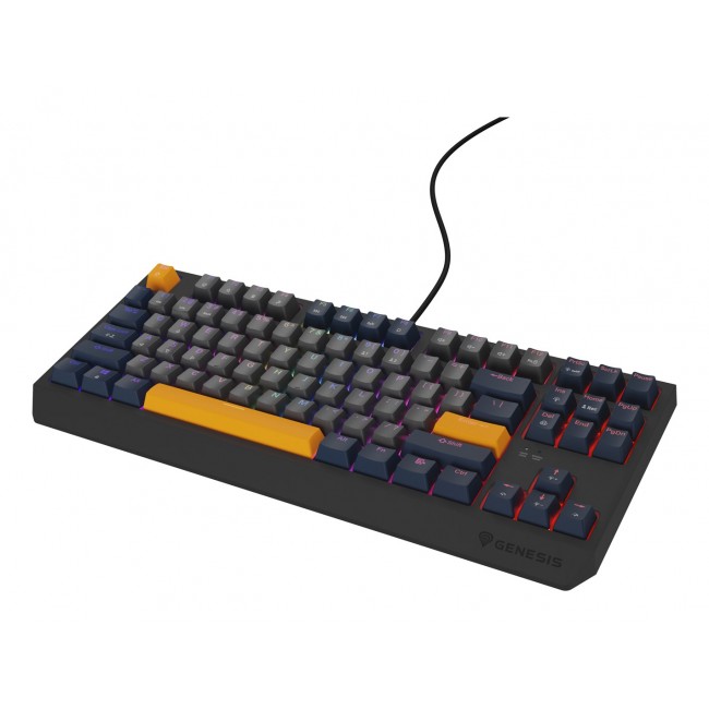 GENESIS Thor 230 TKL keyboard Gaming USB QWERTY English Blue GENESIS Thor 230 TKL keyboard Gaming USB QWERTY English Blue