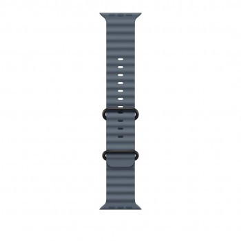 Apple Titanium Finish Band Blue Fluoroelastomer, Titanium